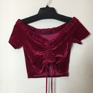 Crush Velvet Top